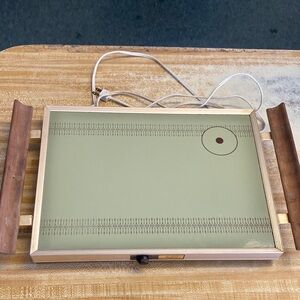 Vintage Sears electric warming tray or hot plate